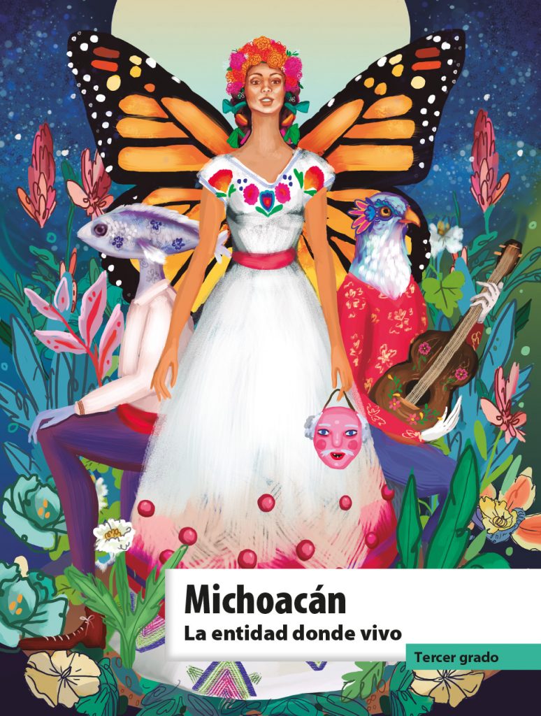 Libro Michoacán La entidad donde vivo Tercer Grado de Primaria