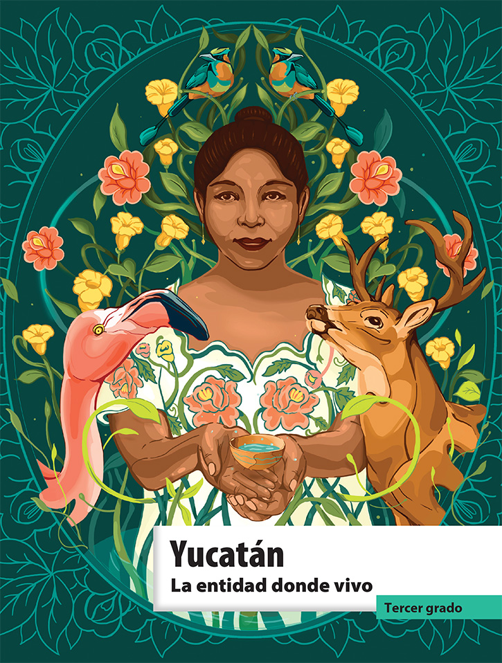 Libro Yucatán La entidad donde vivo Tercer Grado de Primaria
