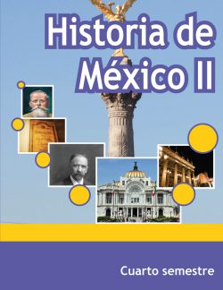 Libro Historia de México II Cuarto semestre de Telebachillerato