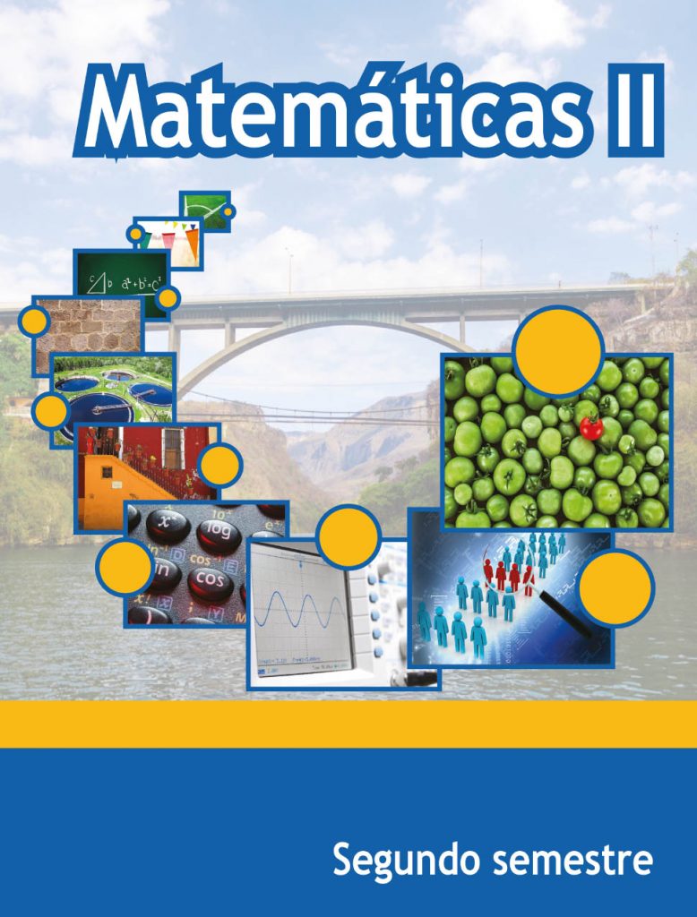 Libro Matemáticas 2 Segundo semestre de Telebachillerato